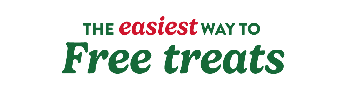 The easiest way to free treats!