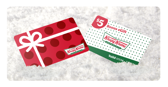 Buy $25 in eGift cards and receive a $5 bonus eGift to enjoy! Now thru 12/31.