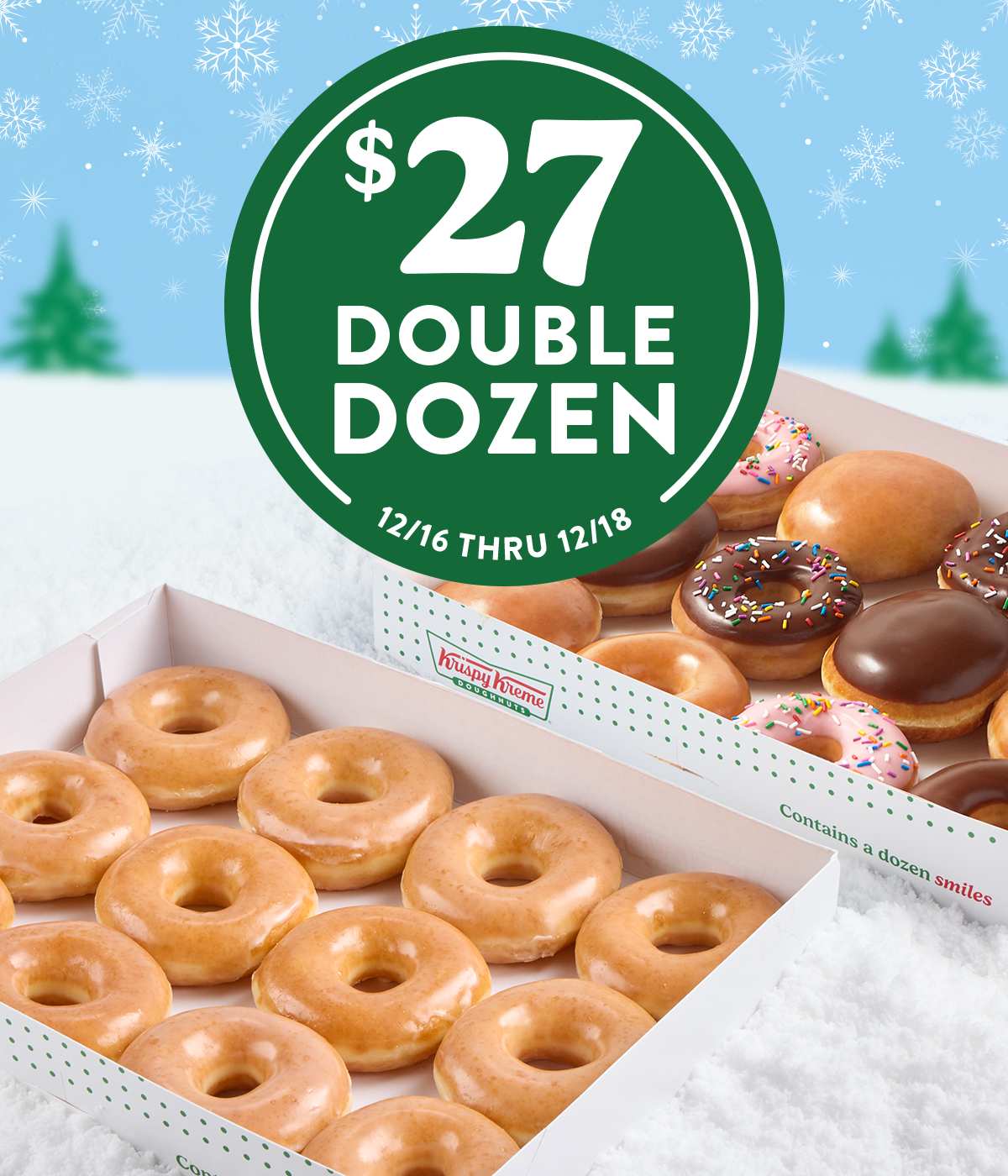 Enjoy Two Dozen for only $27 thru 12/18!