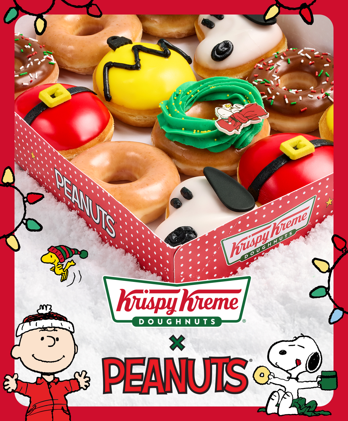 Share the Krispy Kreme x Peanuts Collection before it's gone!